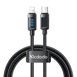 Mcdodo CA-034 36W USB-C to Lightning Cable 1.2m with Dynamic Charging LED