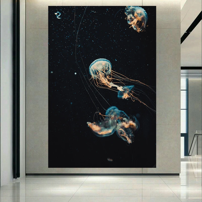 پوستر طرح عروس دریایی مدل مدرن کد AR18160