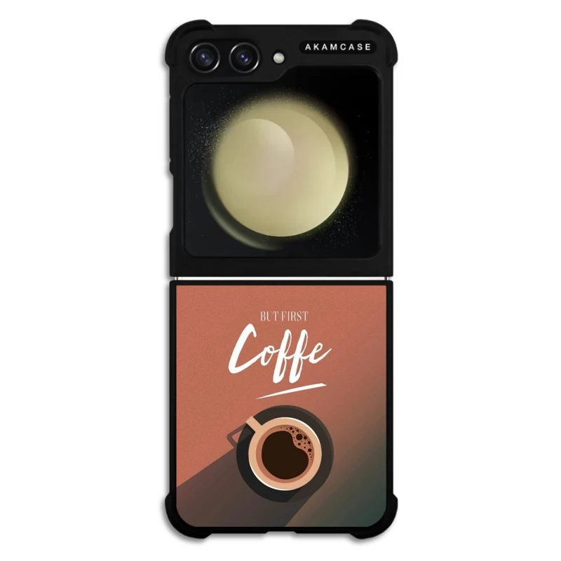 کاور آکام مدل AMC-WSGZFLIP5-COFFEE-6 مناسب برای گوشی موبایل سامسونگ Galaxy Z Flip 5