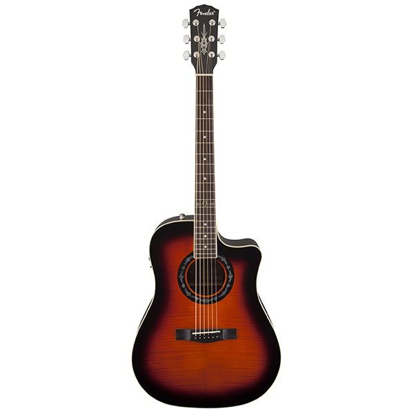 گیتار آکوستیک فندر مدل T-Bucket 300CE 3-Color Sunburst
