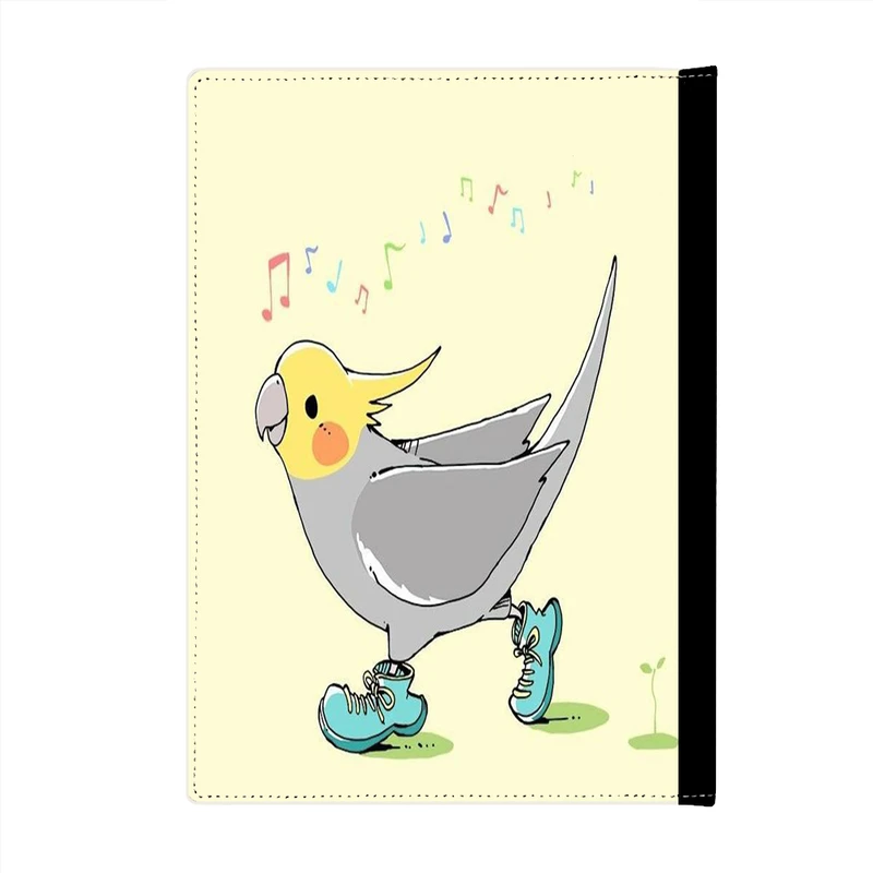 کلاسور پاد آفرین مدل فانتزی کارتونی طرح پرنده طوطی کیوت بامزه ترند کد p344