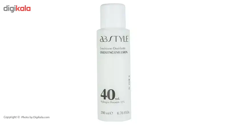 اکسیدان کرمی معطر ای بی استایل مدل 40Vol حجم 200 میلی لیتر