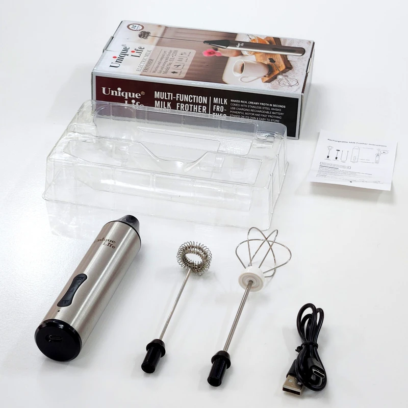 عکس شماره 8 : کف ساز شیر مدل فومر و همزن یونیک لایف ul-2208