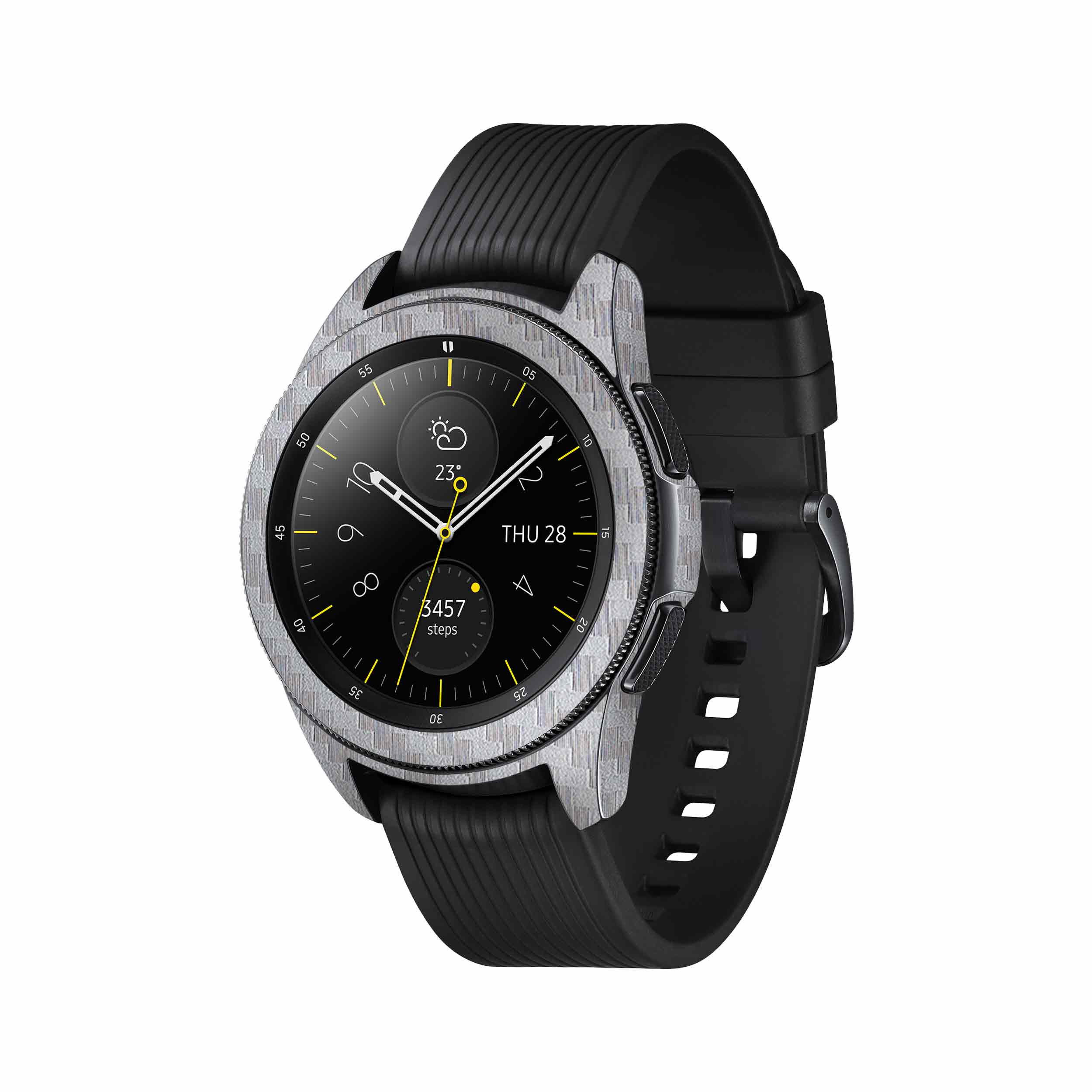 برچسب ماهوت طرح Steel-Fiber مناسب برای ساعت هوشمند سامسونگ Galaxy Watch 42mm