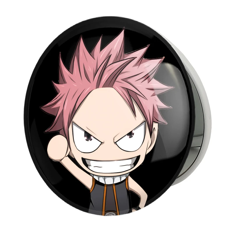 آینه جیبی خندالو طرح ناتسو انیمه فری تیل Fairy Tail مدل تاشو کد 16481 