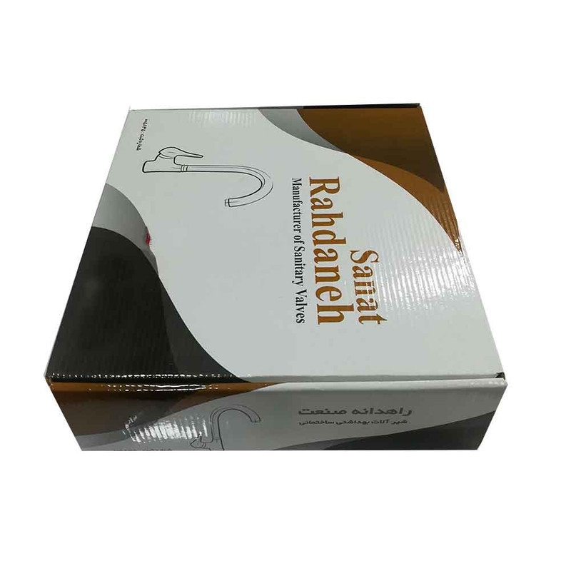 شیر روشویی راهدانه صنعت مدل پایه بلند بامبو