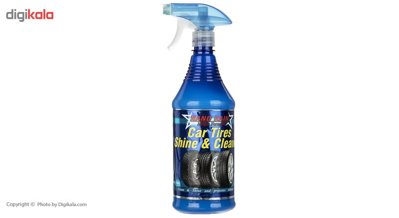 اسپری تمیز کننده لاستیک خودرو نانو رین مدل 254467 حجم 1000 میلی لیتر