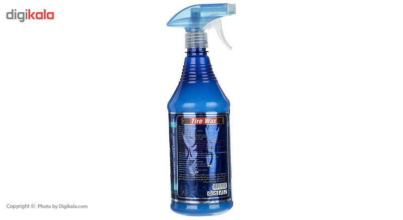 اسپری تمیز کننده لاستیک خودرو نانو رین مدل 254467 حجم 1000 میلی لیتر