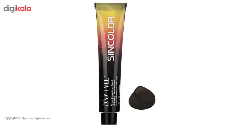رنگ مو ای بی استایل سری Sincolor مدل Tobacco شماره 5.34