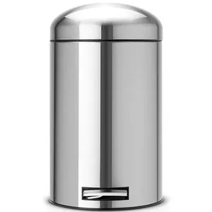 سطل زباله رترو استیل مات 3 لیتری برابانتیا