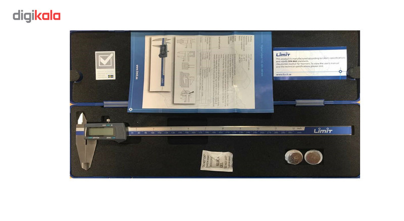 کولیس دیجیتال لیمیت کد 190140301 گستره 300-0 میلی متر