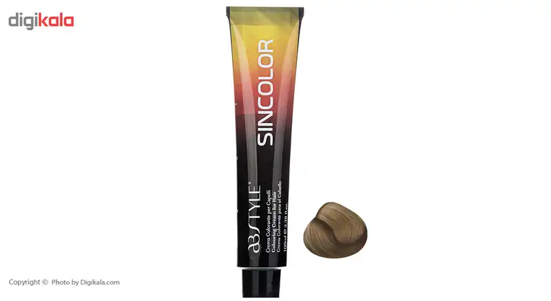 رنگ مو ای بی استایل سری سین کالر مدل طبیعی، بلوند روشن شماره 8.0