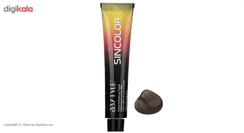 رنگ مو ای بی استایل سری سین کالر مدل شنی، بلوند شنی روشن شماره 8.32