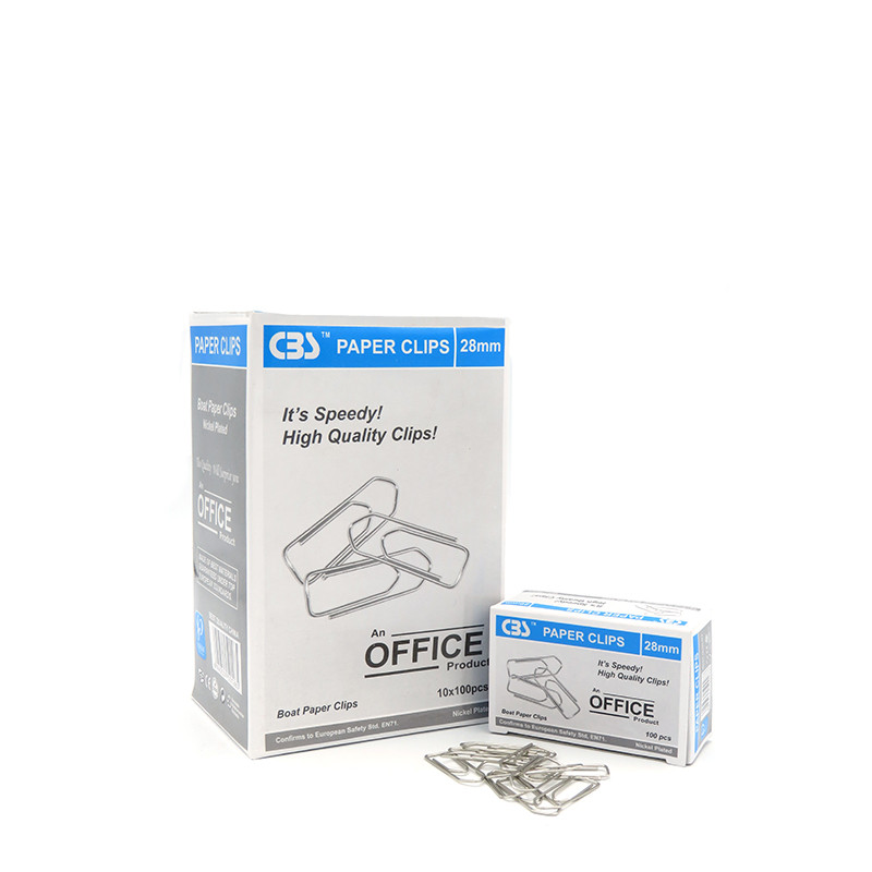 گیره کاغذ سی بی اس مدل JM128 بسته 400 عددی