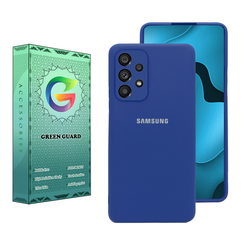 کاور گرین گارد مدل Saro طرح سیلیکونی مناسب برای گوشی موبایل سامسونگ Galaxy A73