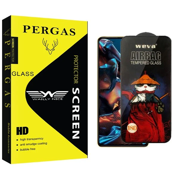 محافظ صفحه نمایش وایلی نایس مدل Pergas2 Airbag مناسب برای گوشی موبایل شیائومی Redmi Note 12 4G