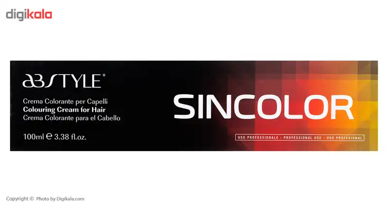 رنگ مو ای بی استایل سری Sincolor مدل GOLD شماره 5.3