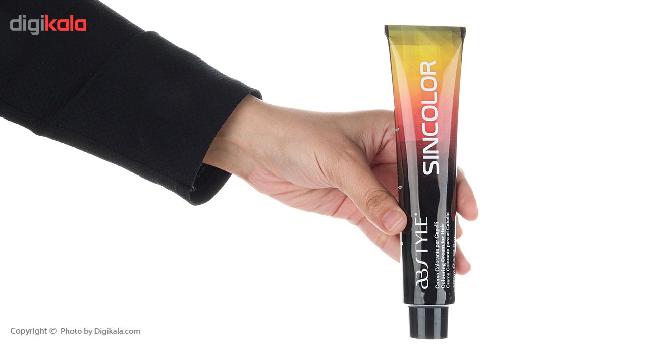 رنگ مو ای بی استایل سری Sincolor مدل Tobacco شماره 6.34 - - 6