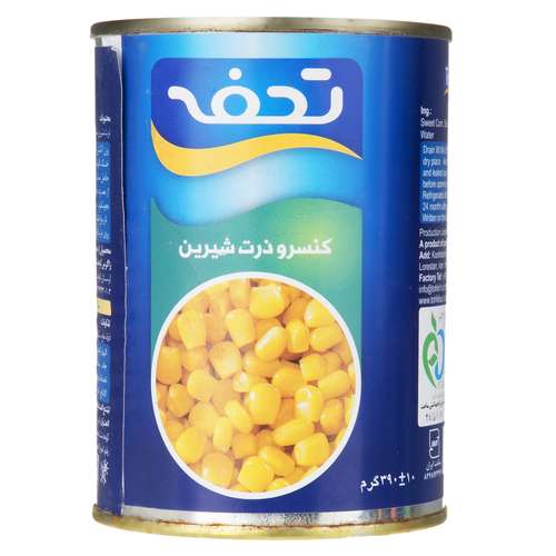 کنسرو ذرت شیرین تحفه - 390 گرم