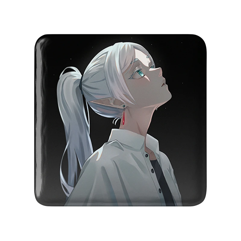 پیکسل خندالو طرح انیمه فریرن (Frieren) مدل مربعی کد 33970