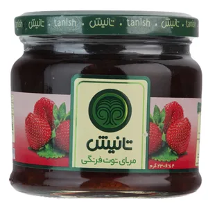 مربای  توت فرنگی تانیش - 430 گرم