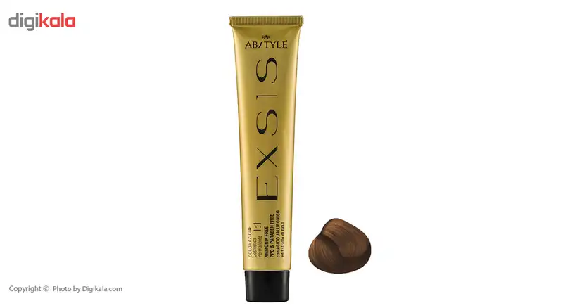 رنگ مو ای بی استایل بدون آمونیاک سری اکسیس مدل طلایی ,بلوند طلایی تیره شماره 6.3