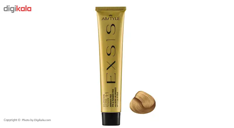 رنگ مو ای بی استایل بدون آمونیاک سری اکسیس مدل طلایی ,بلوند طلایی خیلی روشن شماره 9.3