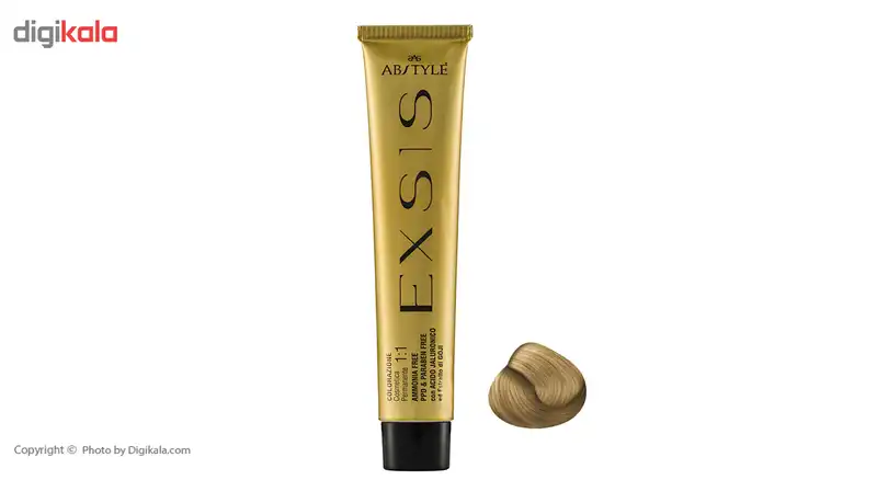 رنگ مو ای بی استایل سری اکسیس بدون آمونیاک مدل پاستل بژ بلوند بژ روشن شماره 8.31