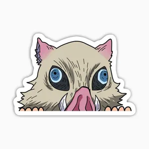 استیکر لپ تاپ و موبایل بووم طرح انیمه Demon Slayer مدل Innoske کد SM20 