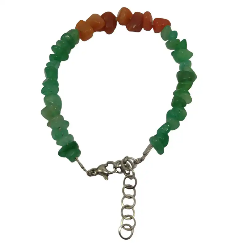 دستبند زنانه مدل سنگ آونتورین