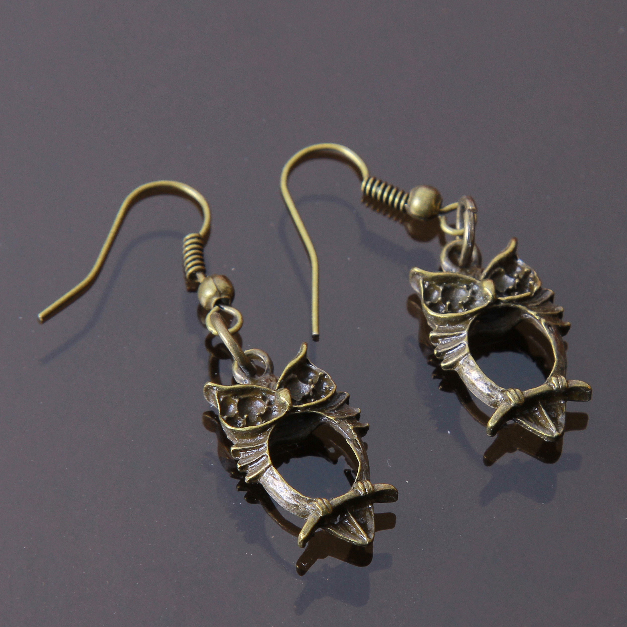 گوشواره دخترانه مدل فلزی فانتزی کد GZN_181 گوشواره دخترانه مدل فلزی فانتزی کد GZN_181