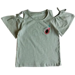 بلوز آستین آستین بلند دخترانه مدل لوپیل