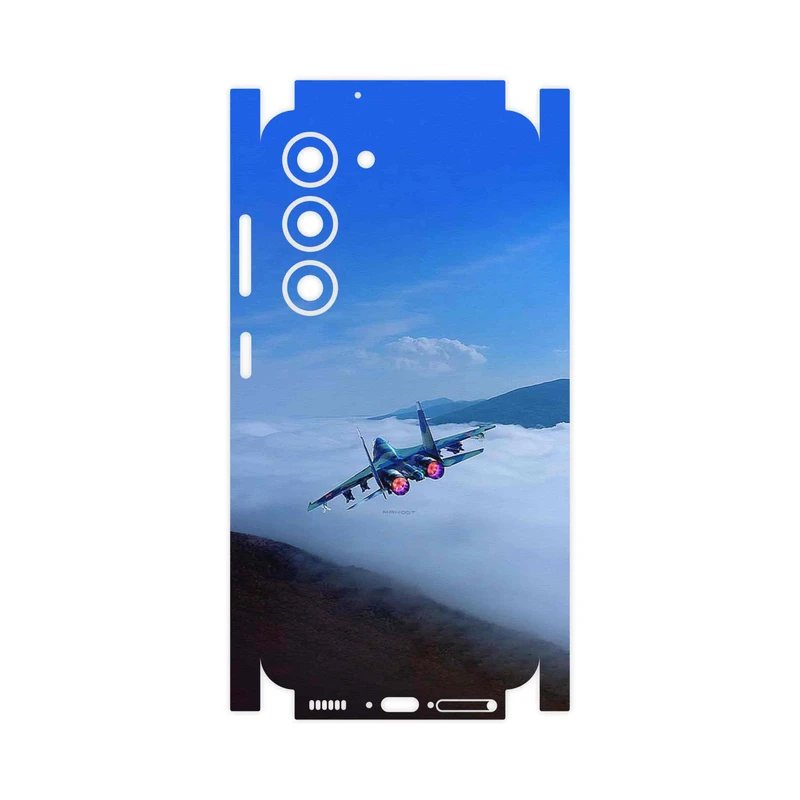 برچسب پوششی ماهوت مدل Fighter plane Su27-FullSkin مناسب برای گوشی موبایل سامسونگ Galaxy S23