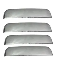 قاب روی دستگیره درب خودرو صفا مدل استیل مناسب برای پراید بسته 4 عددی