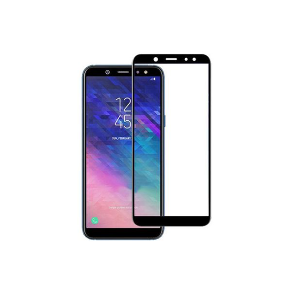 محافظ صفحه نمایش مدل Full Cover مناسب برای گوشی سامسونگ A6 2018 محافظ صفحه نمایش مدل Full Cover مناسب برای گوشی سامسونگ A6 2018