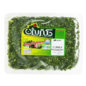 سبزی پلو دکتر بیژن مقدار 400 گرم