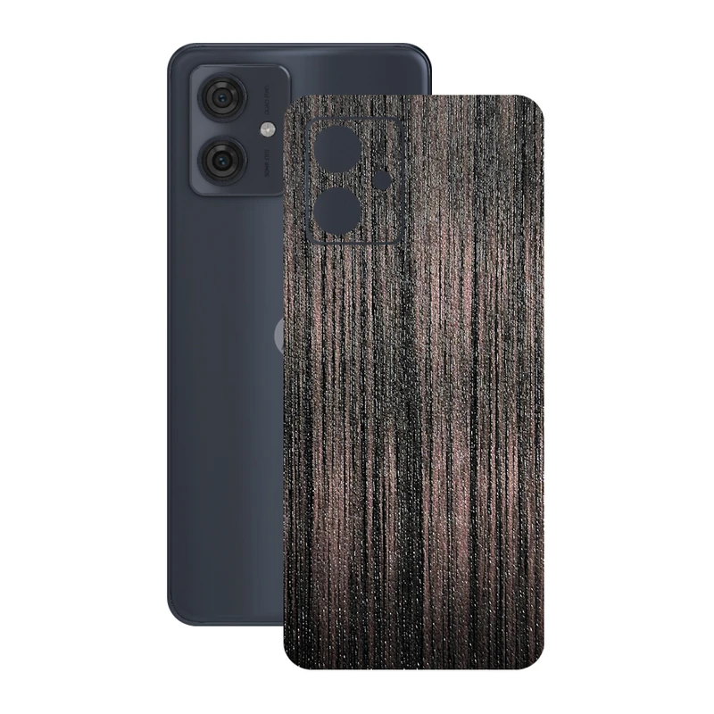 برچسب پوششی ریمکس مدل Leth طرح چوب مناسب برای گوشی موبایل موتورولا Moto G54