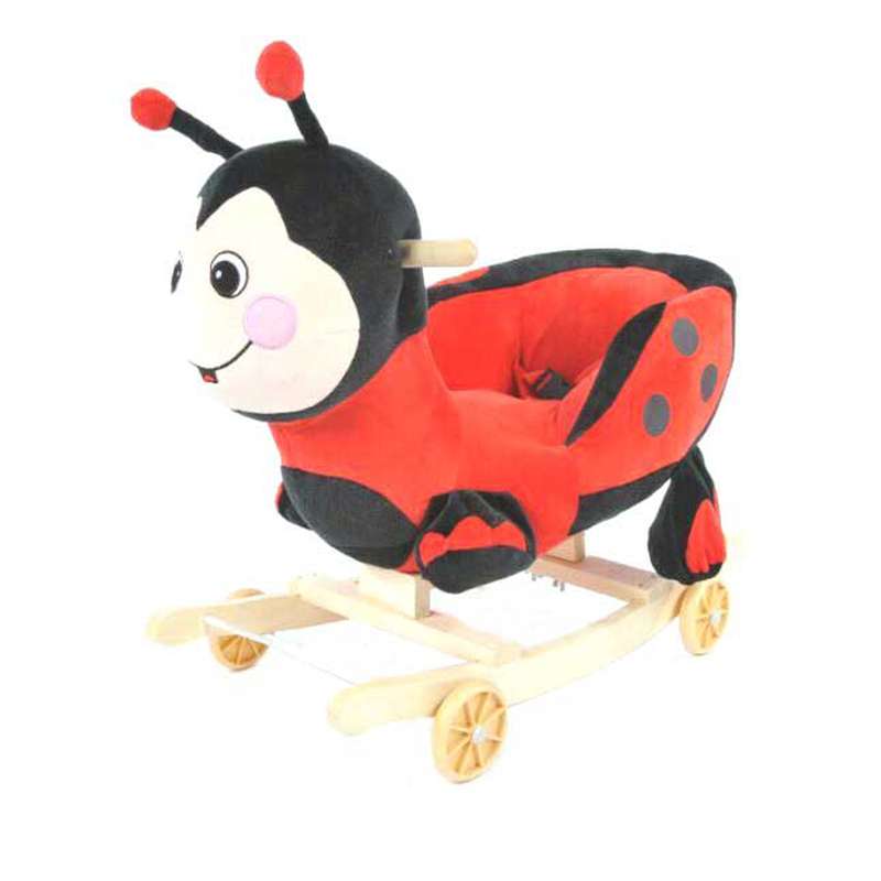 راکر کودک مدل کفشدوزک