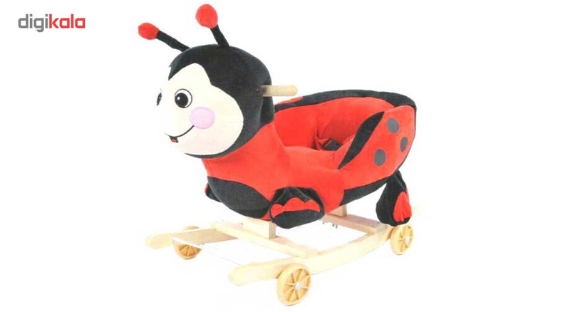 راکر کودک مدل کفشدوزک