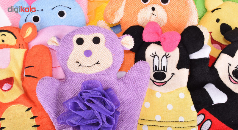 لیف حمام کودک ترانه طرح ببر