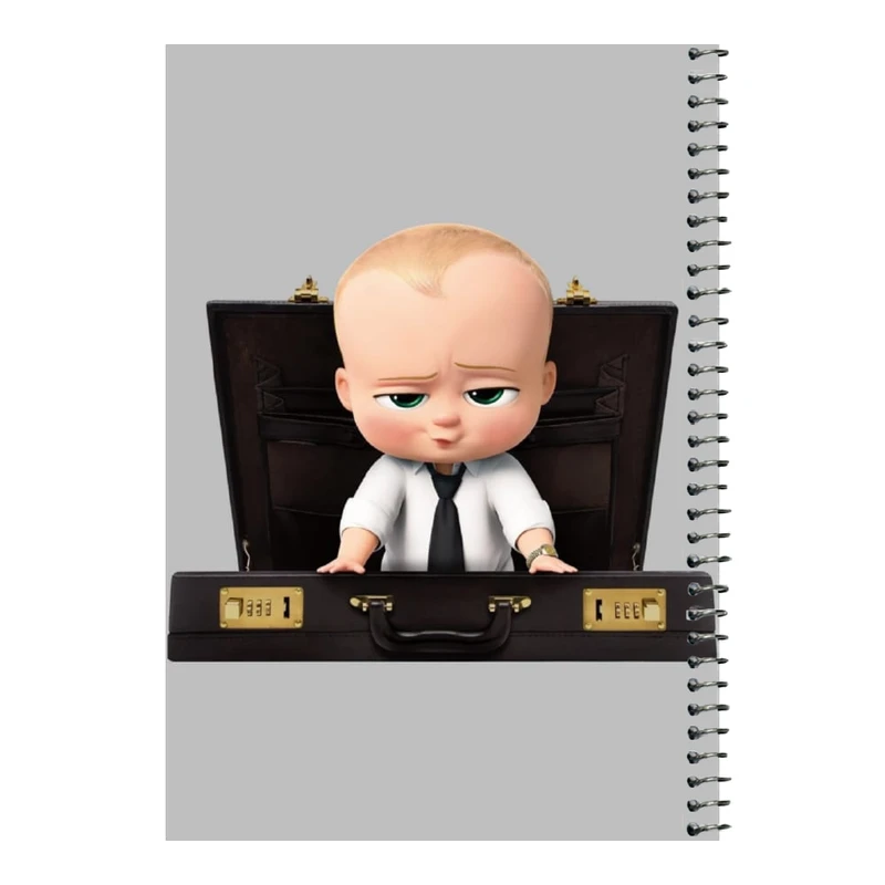 دفتر مشق 80 برگ اس جی مدل بچه رئیس    