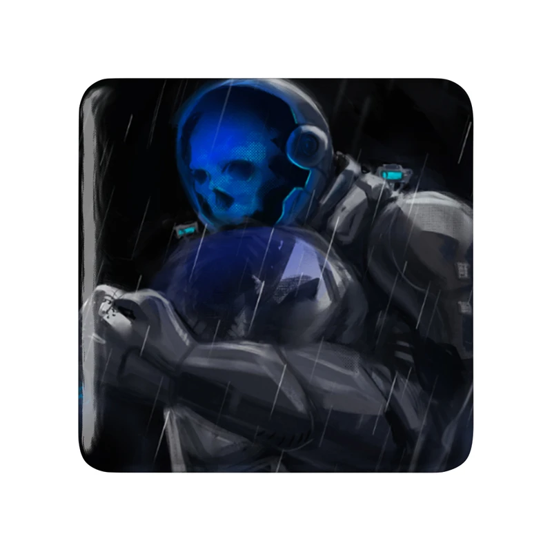 مگنت خندالو طرح بازی رستاخیز (Doom) مدل مربعی کد 31375