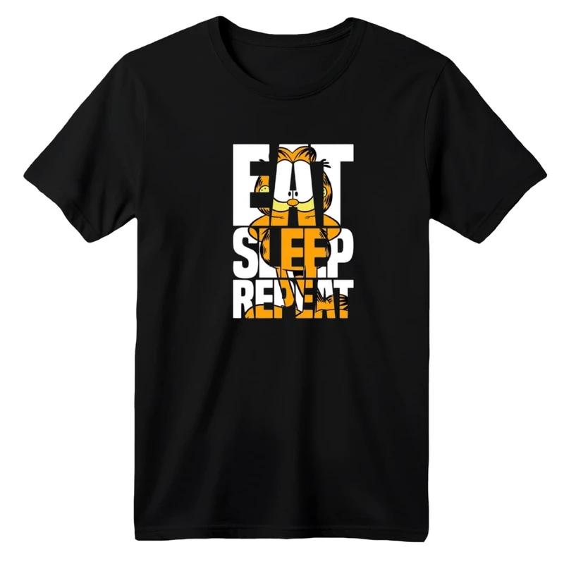 تی شرت آستین کوتاه بچگانه مدل برنامه گارفیلد