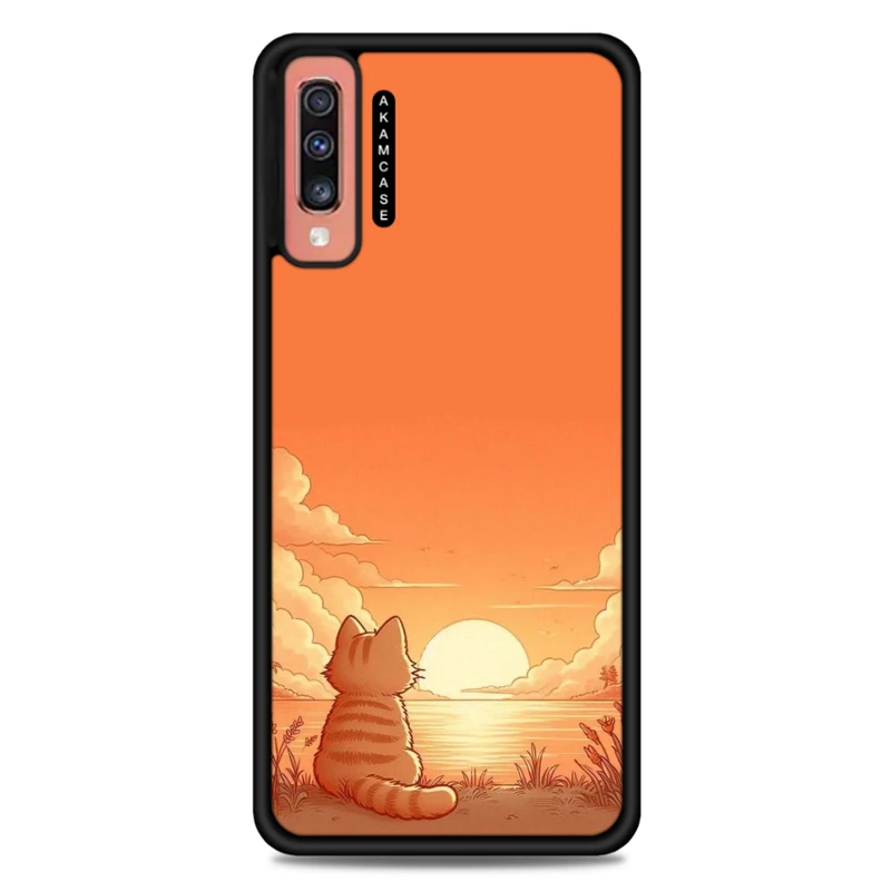 کاور آکام مدل AMC-WSGA70-CATS-32 مناسب برای گوشی موبایل سامسونگ Galaxy A70