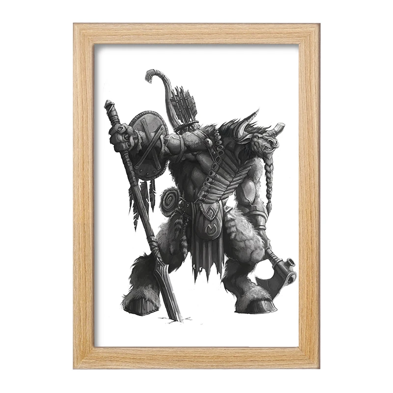 تابلو خندالو مدل بازی دنیای وارکرفت کد 31843