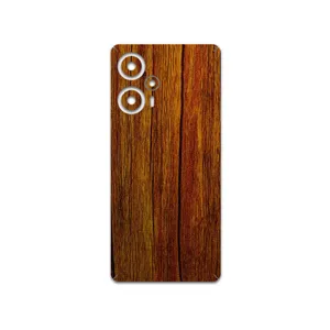 MAHOOT Orange-Wood Cover Sticker for Xiaomi Poco F5