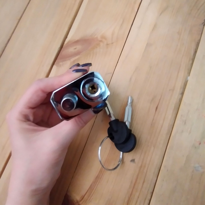 قفل دیسک کهن مدل STEEL LOCK