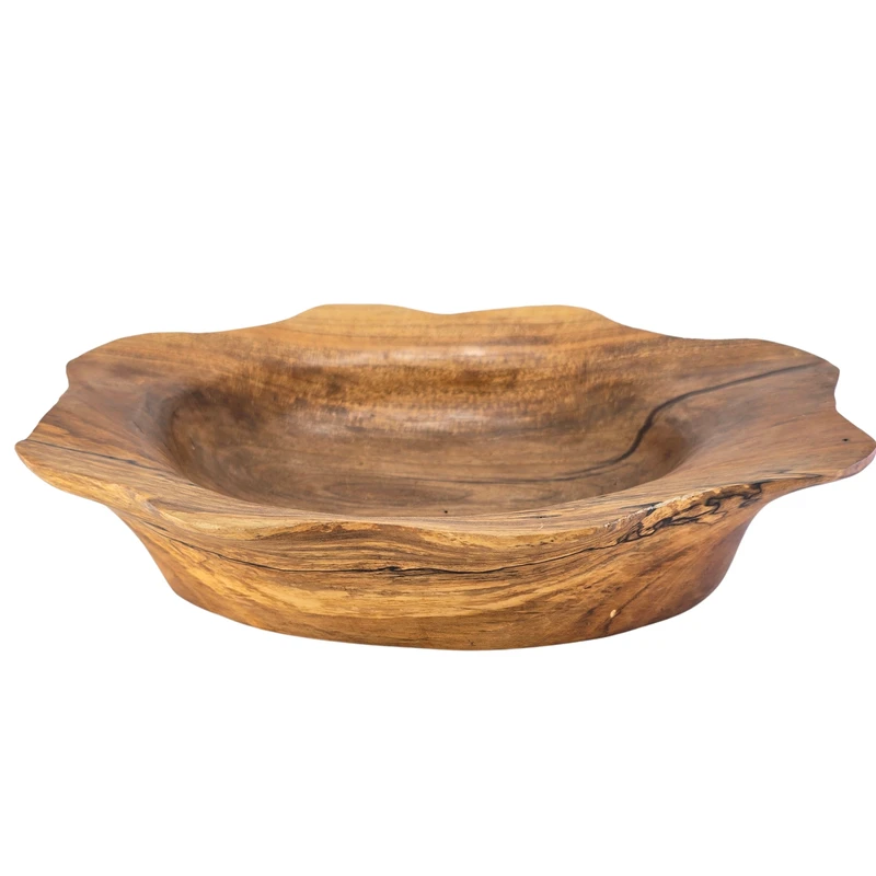 میوه خوری چوبی مدل دست تراش کد da04