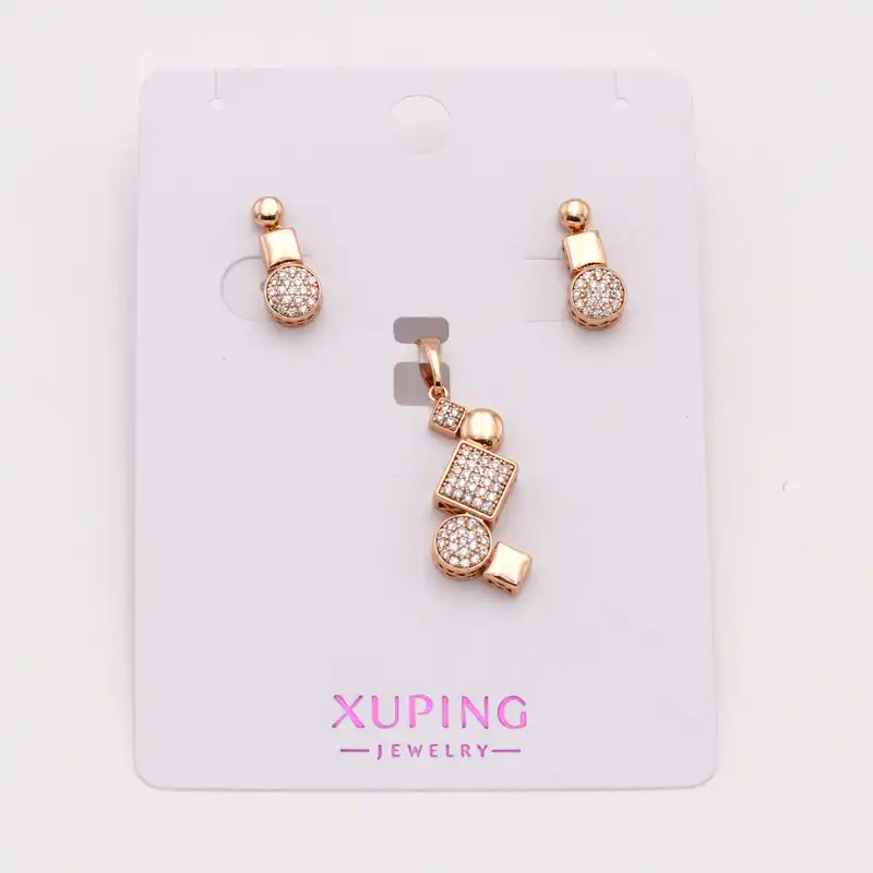 نیم ست زنانه ژوپینگ مدل دایره و مکعب کد THS-04