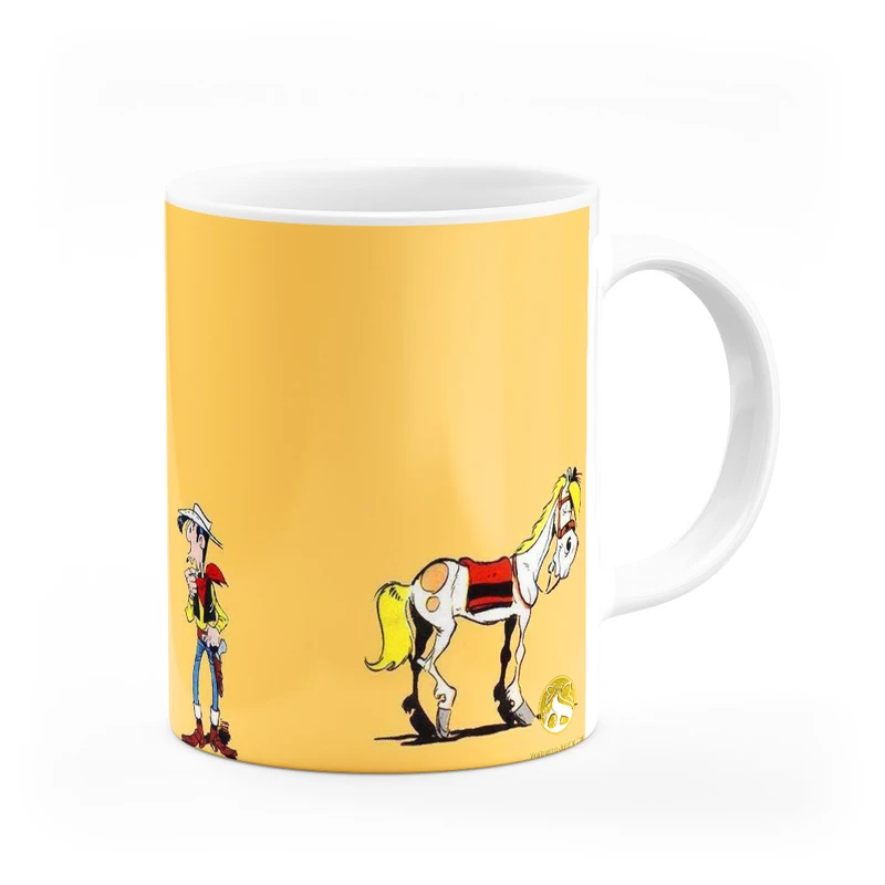 ماگ هومرو طرح انیمیشن لوک خوش شانس مدل MG4221